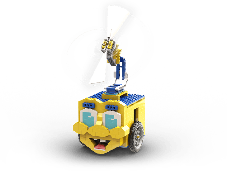 fan moving robot